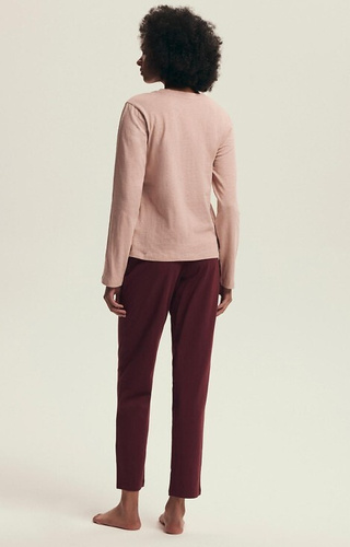 43733 Pigiama donna Dorla Henderson orchidea - cotone, lunghezza. maniche e pantaloni