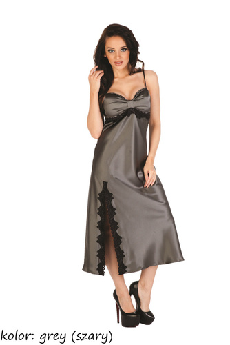 926 Kleoree Camicia da notte lunga De Lafense - grigio