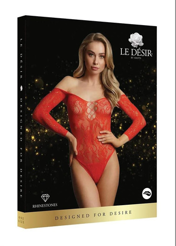 Body DCH004 Le Désir sexy con zirconi e rete