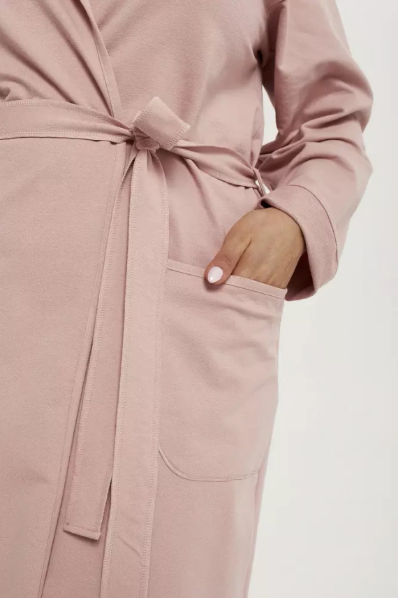 Karina Accappatoio da donna Moda Italiana - rosa cipria