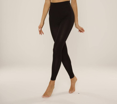 801 Khali Leggings lunghi De Lafense - nero