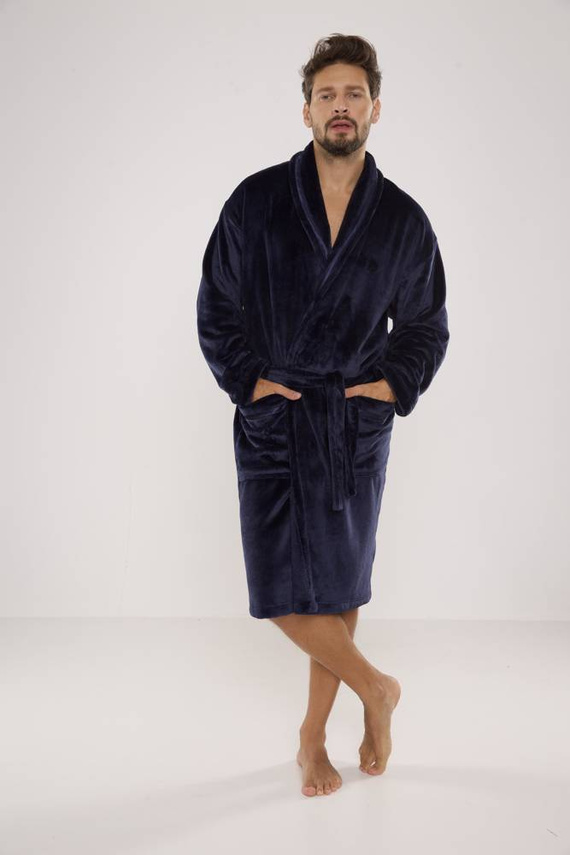 716 Vestaglia da uomo Rafael De lafense - blu marino