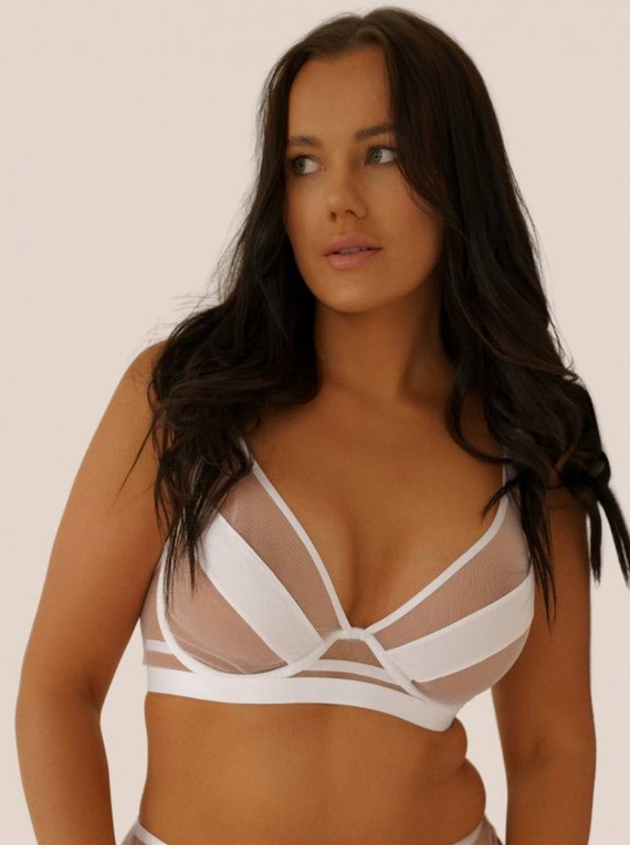 SC-932 Lou Reggiseno morbido Kinga bianco