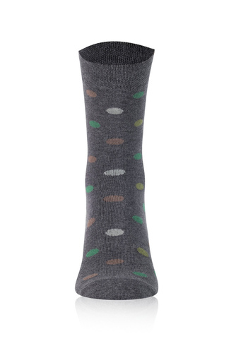 M21 Calze lunghe da uomo Moda Italiana - c.melange/verde