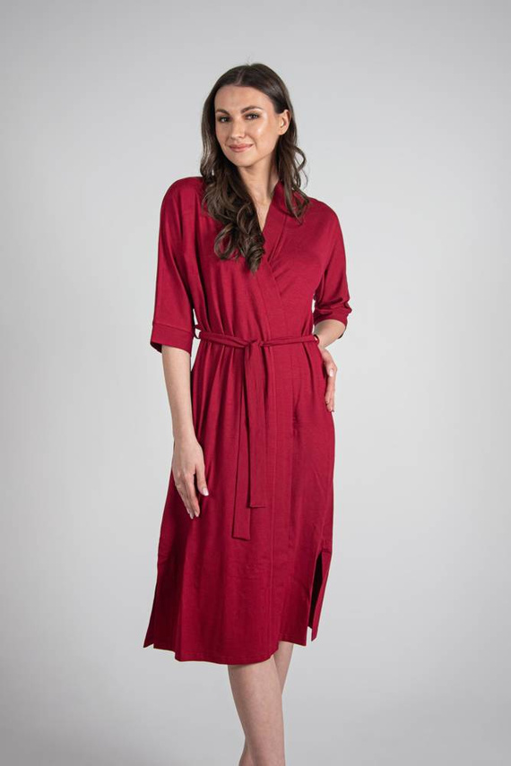 942 Visa Vestaglia lunga De Lafense - marrone