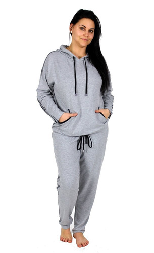 459 Tuta da ginnastica Nice Forex donna - melange chiaro