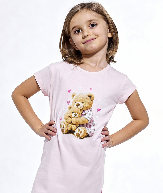 Cornette camicia da notte bambina 493/116 494/116 Hug Me 100% cotone