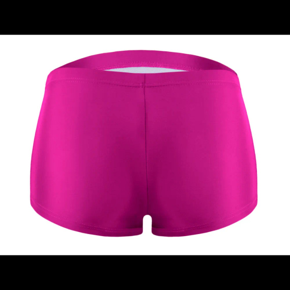 Sesto Senso DS01 Shorts da bagno donna sportivi in tessuto tecnico ad asciugatura rapida color amaranto