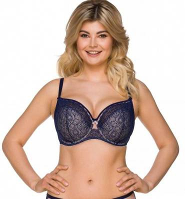2229 Reggiseno semi-imbottito Lupoline - blu navy