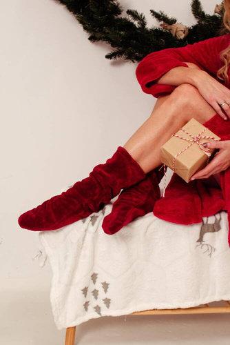 553/554 Calzini da notte Wellsoft Smooth De Lafense - marrone