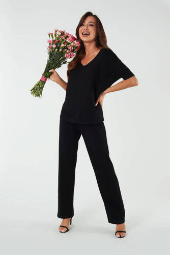 Soler Pantaloni lunghi donna Moda italiana - nero