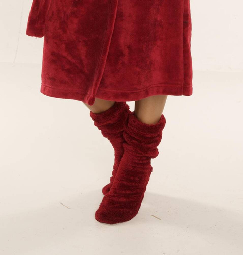 553/554 Calzini da notte Wellsoft Smooth De Lafense - marrone