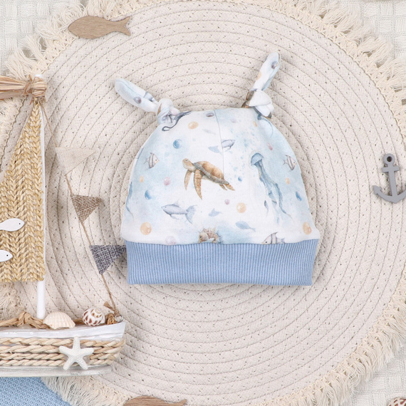 ABN-5460 Cappellino Sea Of Joy Nini - cotone organico, morbido e traspirante