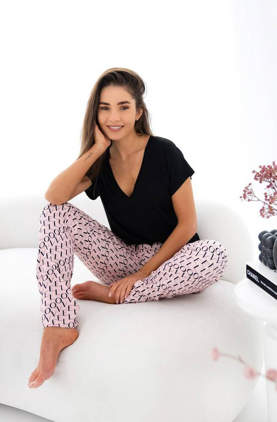 Pigiama Ambar Sensis donna - nero