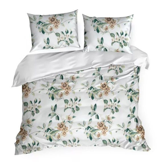 Parure copripiumino cotone Nikola Eurofirany morbida con zip premium