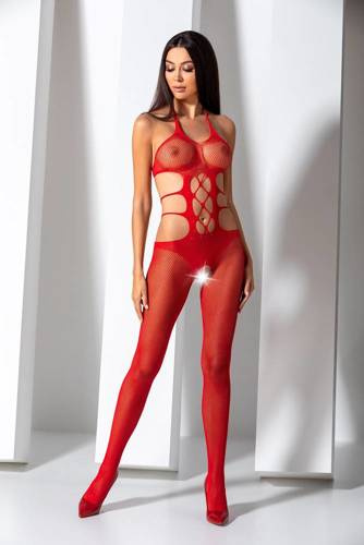 BS084 Bodystocking Passion rosso