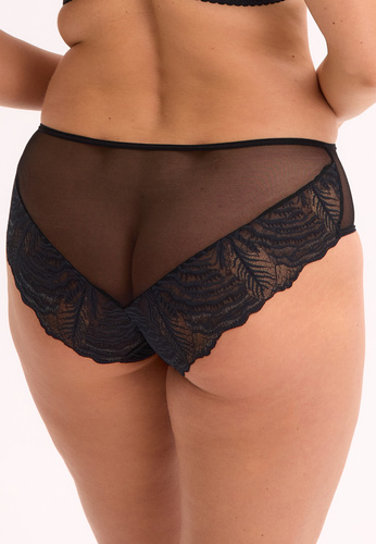 GFP 1228 Isla Fichi interi da donna di Gaia - classico, confortevole, con pizzo nero