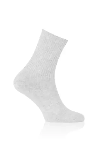 S150D Calze lunghe in mezza spugna Italian Fashion - light melange