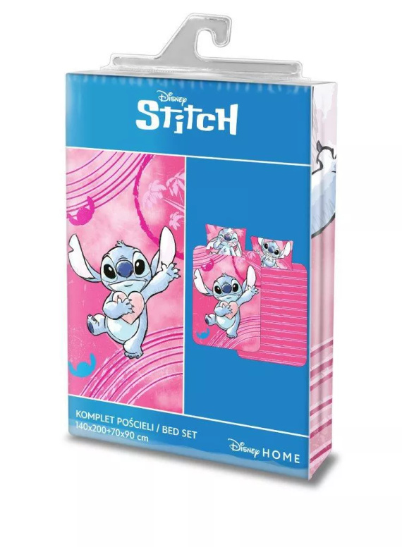 Biancheria letto Lilo e Stitch Faro 100% cotone morbida bambini