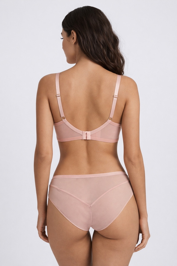 Reggiseno soft Mediolano Omena 19254 powder comfort nude