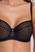 Reggiseno semi-imbottito nero