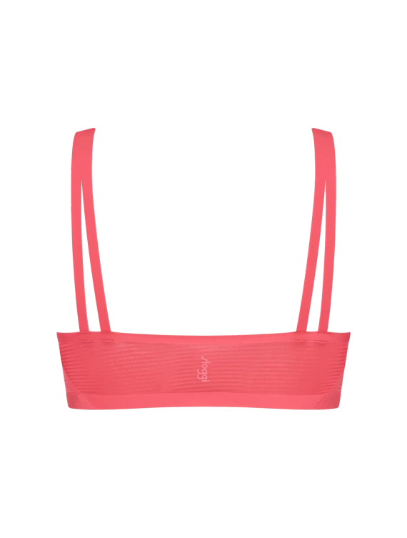 Bralette sloggi ZERO Feel Air senza cuciture, leggera flamingo