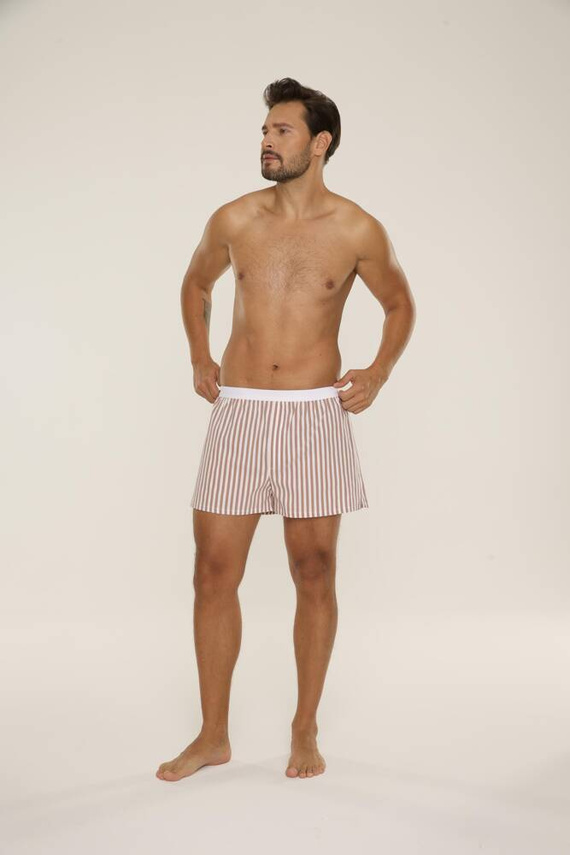 826 Taylor Boxer da uomo De Lafense - marrone