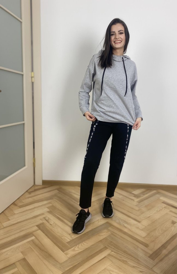 496 Tuta da ginnastica Just Forex donna - melange chiaro