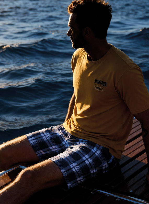 Pigiama uomo Cornette 326/213 Montana 2 100% cotone manica corta