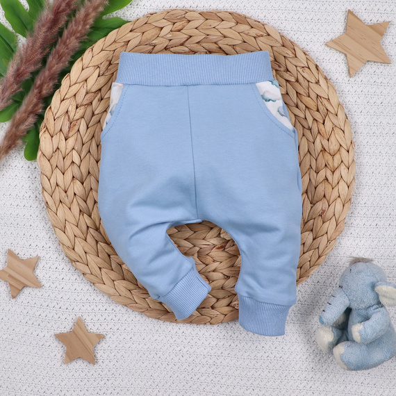 ABN-5614 Pantaloni da tuta per bambini Little Dreamers Nini in cotone biologico - comfort, durata, ecocompatibilità