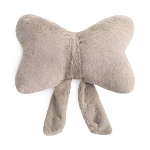 Eurofirany Wiosna 135 – cuscino decorativo 37x10x30 con fiocco beige