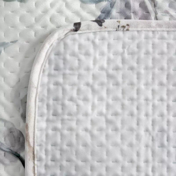 Narzuta Loti Eurofirany bianca decorativa 100% poliestere elegante