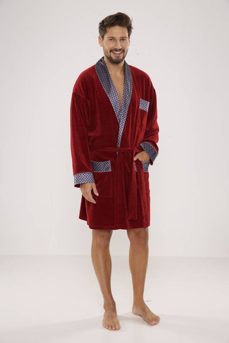 772 Vestaglia da uomo Bonjour in forex - marrone