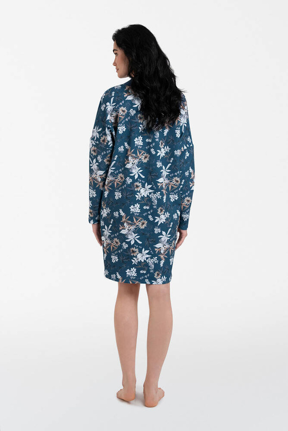 Nikjana tunica da donna a maniche lunghe Moda italiana - stampa