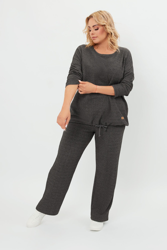 Set donna Avira Moda Italiana - melange scuro