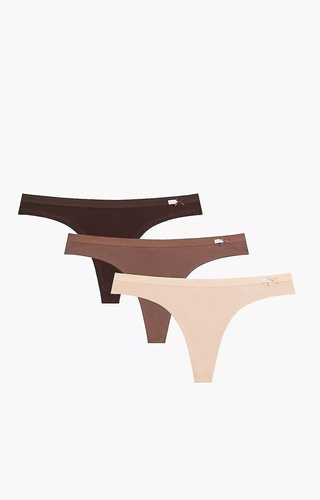 String donna Atlantic 3CLP-017 cotone 3 pezzi vita bassa comodi