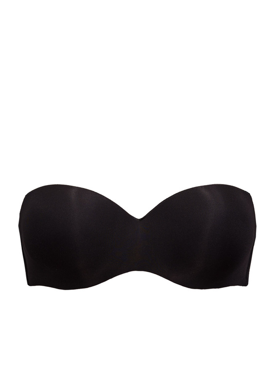 1580 Reggiseno push-up Fantastic - a fascia, microfibra Sielei nero