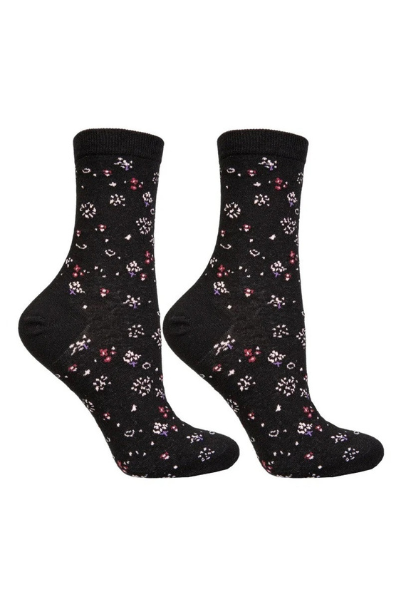 Calze da donna Moraj CSLS300-047/2 natalizie in cotone 2 paia