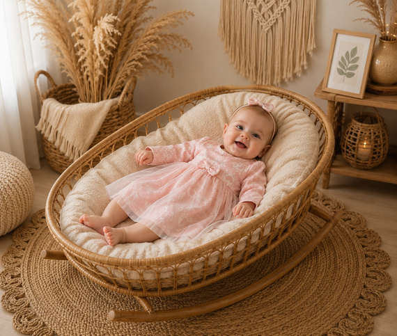 Vestito in cotone rosa con tulle Mamatti SK16337 per bambina