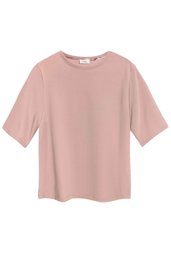 Pigiama donna Mefemi by Nipplex Elara PW83 in cotone con pantaloni lunghi rosa