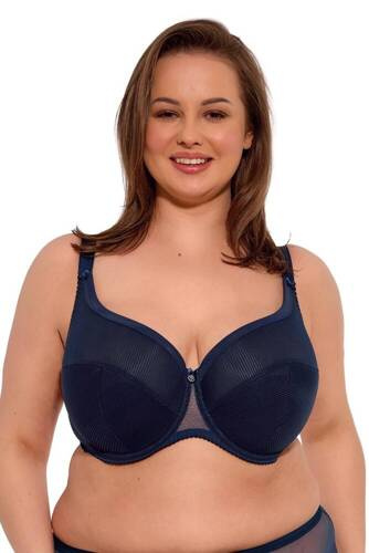 BSM 1058 Maxi reggiseno semi-imbottito Sonia Gaia - blu navy
