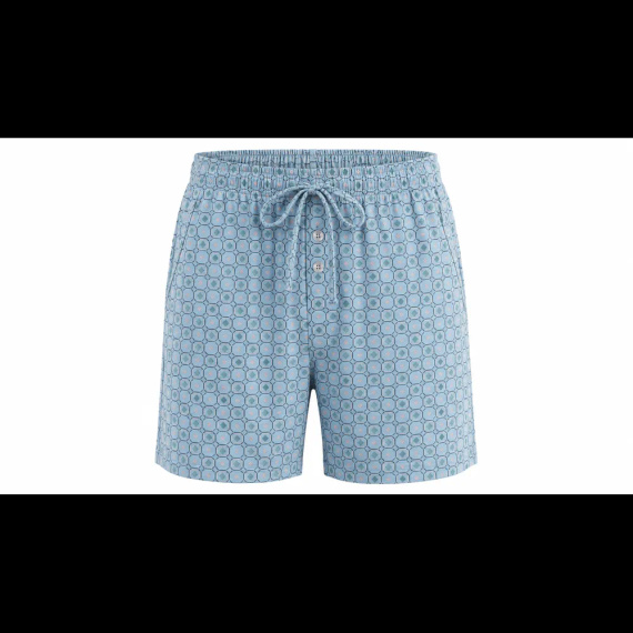Sesto Senso 2026/02 Pigiama Uomo Corto Blu 100% Cotone
