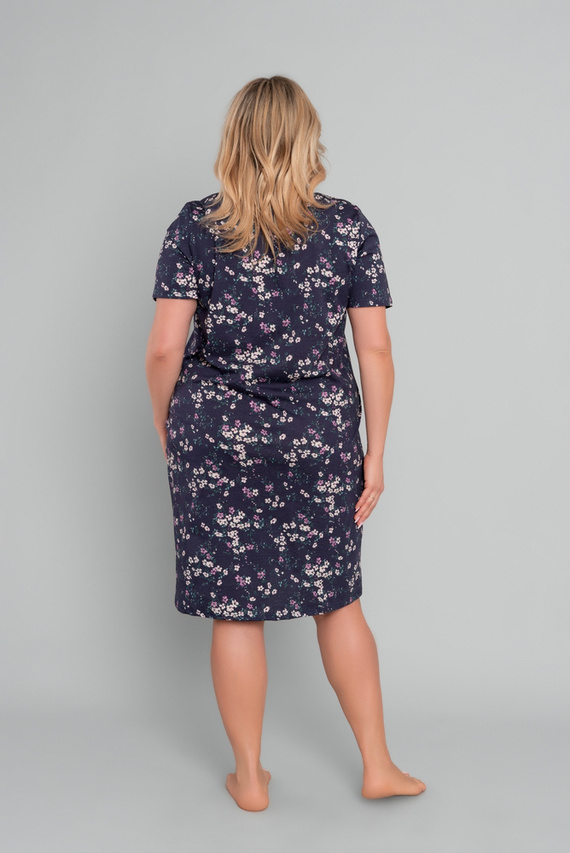 Evita camicia da notte a maniche corte Moda italiana - stampa