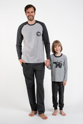 Morten Pigiama bambino Moda italiana melange/c.melange