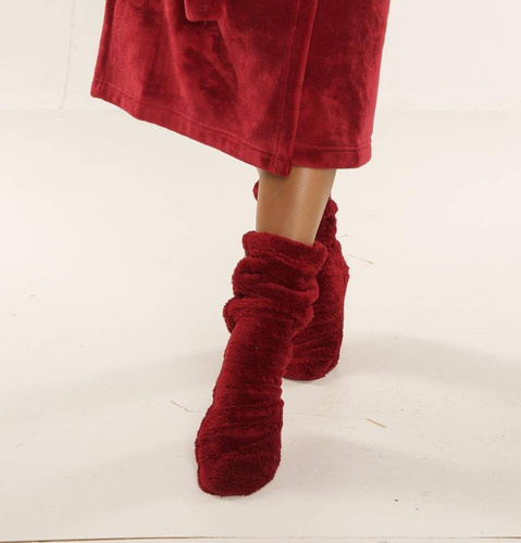 553/554 Calzini da notte Wellsoft Smooth De Lafense - marrone