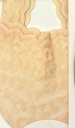 Ballerine Magnetis – Coroncina Elastico, Fascia in Silicone, Suola Liscia beige