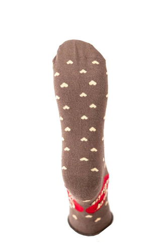 K90Z Calzini della nonna non stampati Moda italiana