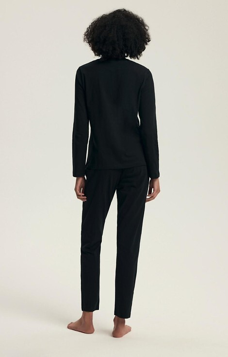 43727 Pigiama donna Dairoku Henderson nero - cotone, lunghezza. maniche e pantaloni