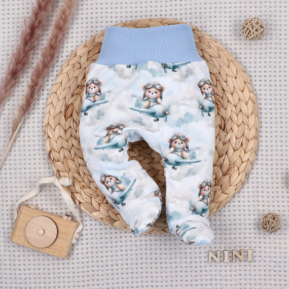 NINI ABK-0058/PIL completo neonato 4 pezzi Baby Bear Pilot