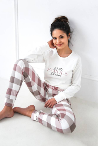 Joselyn Pigiama donna Sensis Interlock - crema